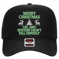 Merry Christmas Epstein Didn't Kill Himself Trucker Hat