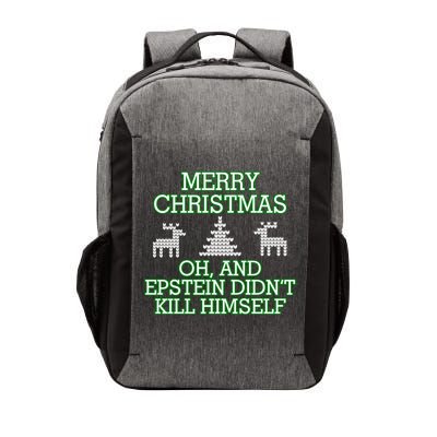Merry Christmas Epstein Didn't Kill Himself Vector Backpack