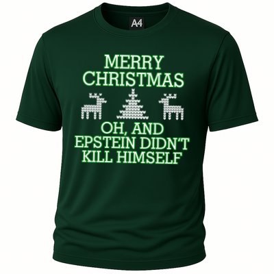 Merry Christmas Epstein Didn't Kill Himself Performance Shirt