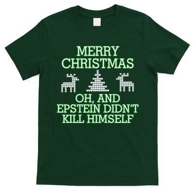 Merry Christmas Epstein Didn't Kill Himself T-Shirt