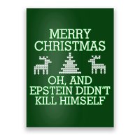 Merry Christmas Epstein Didn't Kill Himself Poster