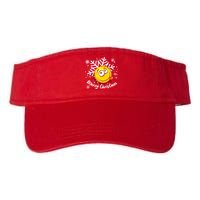Merry Christmas Funny Smiley Face Snowflake Visor