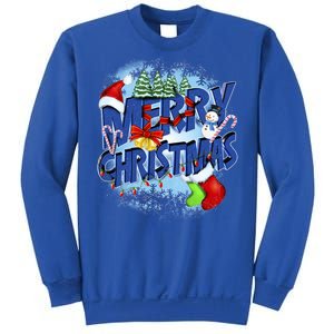 Merry Christmas Funy Holiday Logo Sweatshirt