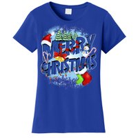 Merry Christmas Funy Holiday Logo Women's T-Shirt