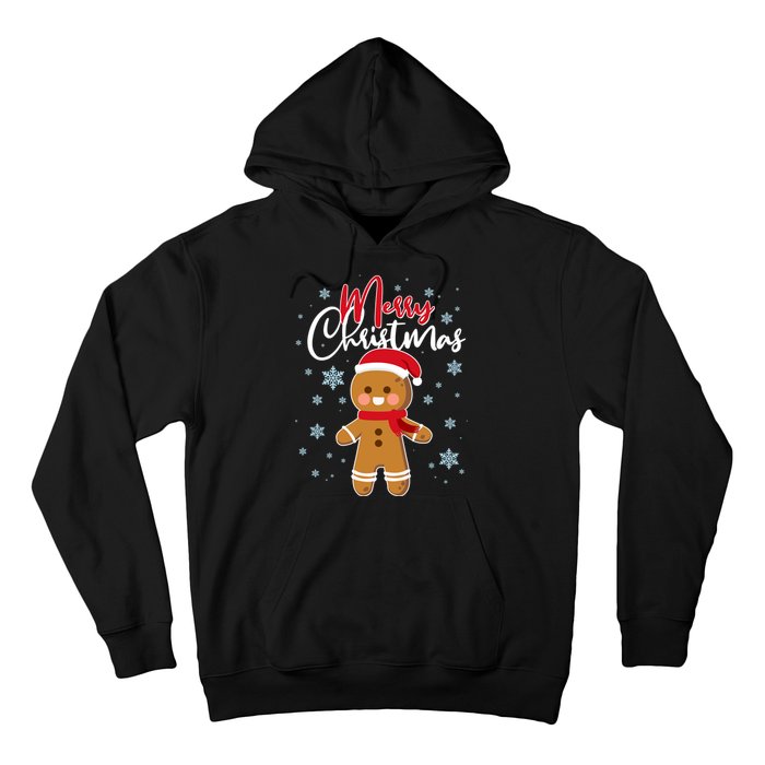 Merry Christmas Gingerbread Hoodie