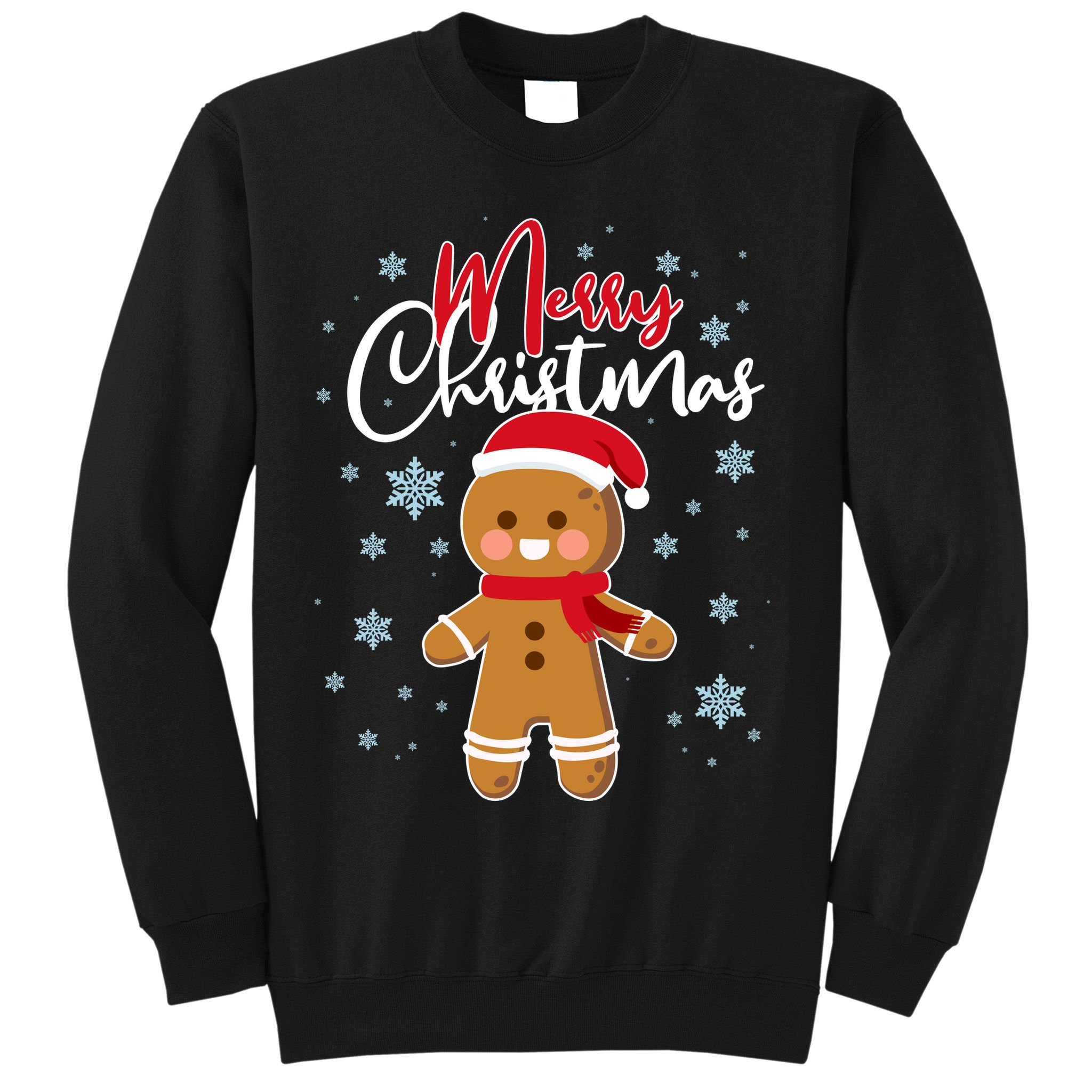 Merry Christmas Gingerbread Sweatshirt