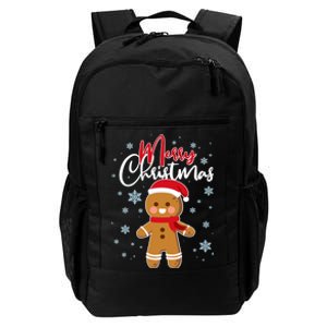 Merry Christmas Gingerbread Daily Commute Backpack