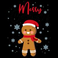 Merry Christmas Gingerbread Mug