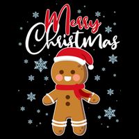 Merry Christmas Gingerbread Kids Sweatshirt