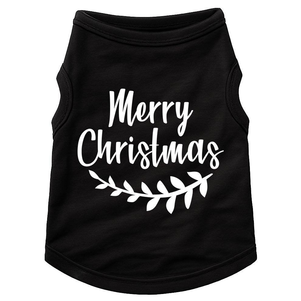 Merry Christmas Happy Holidays Doggie Tank