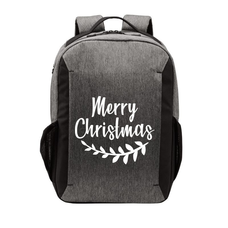 Merry Christmas Happy Holidays Vector Backpack