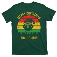 Merry Christmas Ho-Ho-Ho Vintage Santa T-Shirt