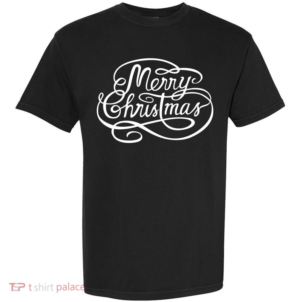 Merry Christmas Holiday Garment-Dyed Heavyweight T-Shirt