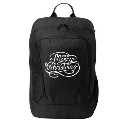 Merry Christmas Holiday City Backpack