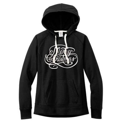 Merry Christmas Holiday Women's Fleece Hoodie