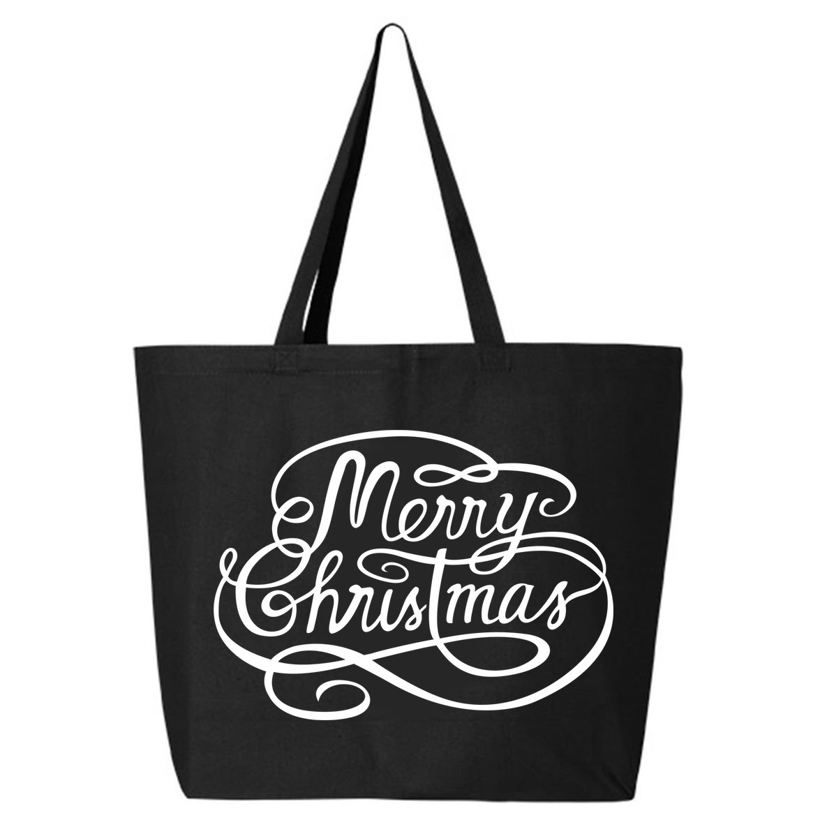 Merry Christmas Holiday 25L Jumbo Tote