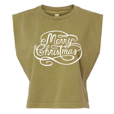 Merry Christmas Holiday Garment-Dyed Women's Muscle Tee