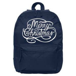 Merry Christmas Holiday 16 in Basic Backpack