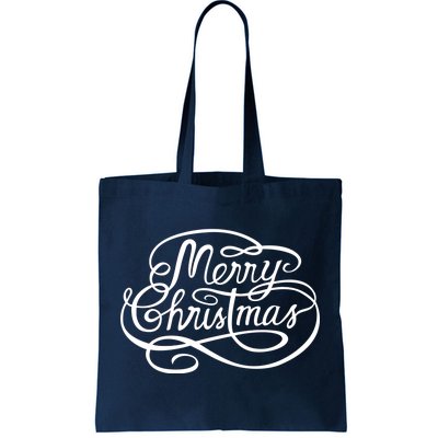 Merry Christmas Holiday Tote Bag