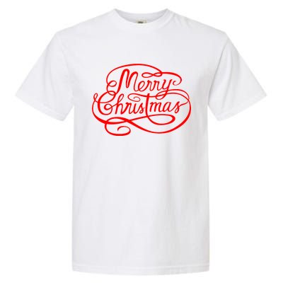 Merry Christmas Holiday Garment-Dyed Heavyweight T-Shirt