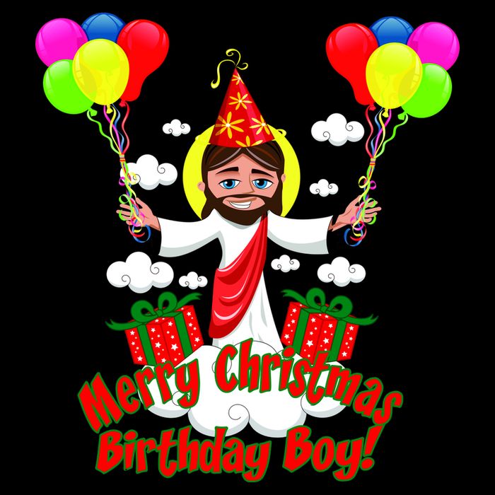 Merry Christmas Jesus Birthday Boy Impact Tech Backpack