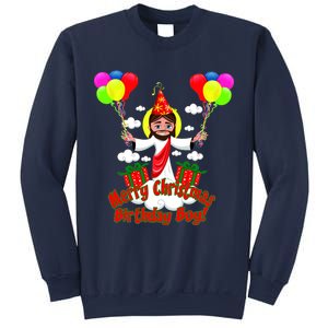 Merry Christmas Jesus Birthday Boy Sweatshirt