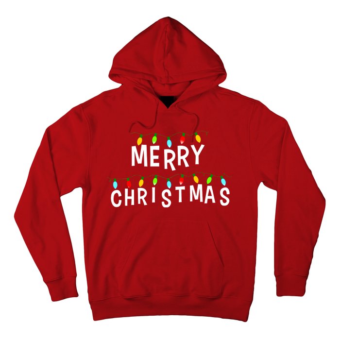 Merry Christmas Lights Hoodie