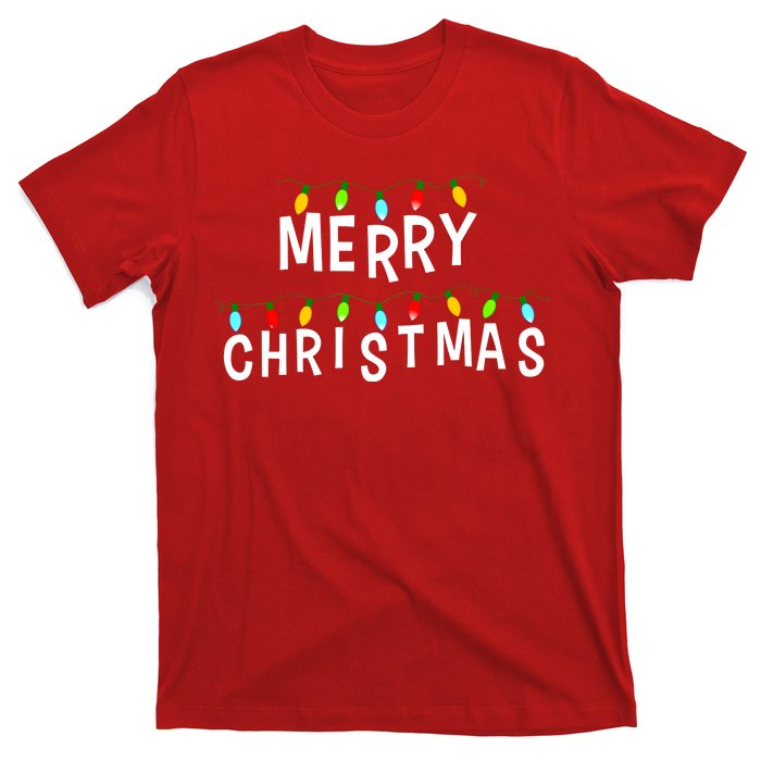 Merry Christmas Lights T-Shirt