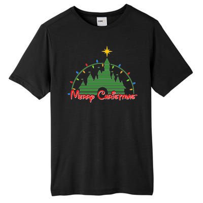 Merry Christmas Magical Tall Fusion ChromaSoft Performance T-Shirt