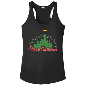 Merry Christmas Magical Ladies PosiCharge Competitor Racerback Tank