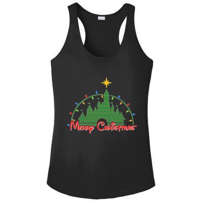 Merry Christmas Magical Ladies PosiCharge Competitor Racerback Tank