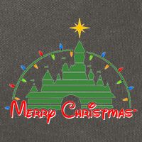Merry Christmas Magical Cotton Canvas Backpack