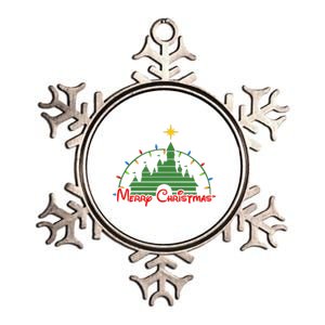 Merry Christmas Magical Metallic Star Ornament