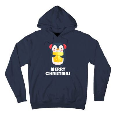 Merry Christmas Penguin Tall Hoodie