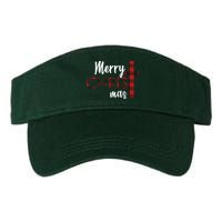 Merry Christmas Plaided Cross Visor