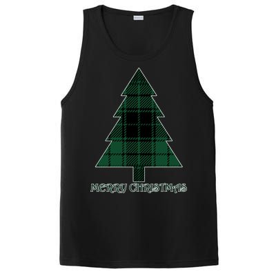 Merry Christmas Plaited Tree PosiCharge Competitor Tank