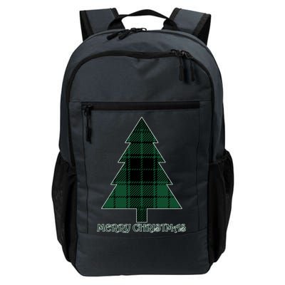 Merry Christmas Plaited Tree Daily Commute Backpack