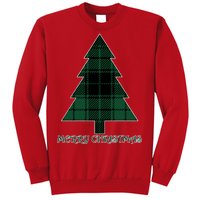 Merry Christmas Plaited Tree Sweatshirt