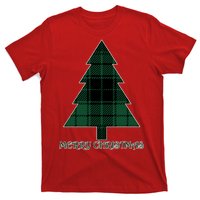 Merry Christmas Plaited Tree T-Shirt