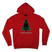 Merry Christmas Plaited Tree Tall Hoodie