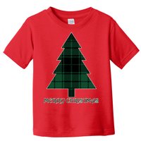 Merry Christmas Plaited Tree Toddler T-Shirt