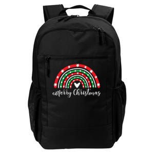 Merry Christmas Rainbow Daily Commute Backpack