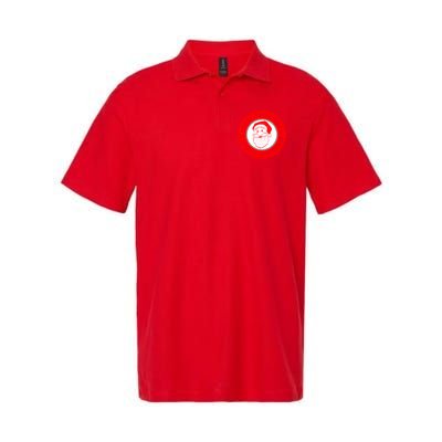 Merry Christmas Santa Claus Distressed Stamp of Approval Polo