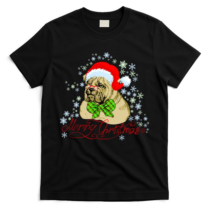 Merry Christmas Santa Pug T-Shirt