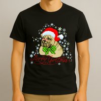 Merry Christmas Santa Pug T-Shirt