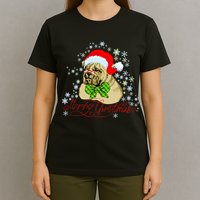 Merry Christmas Santa Pug T-Shirt