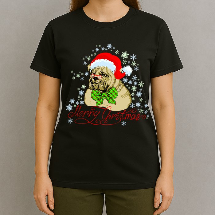 Merry Christmas Santa Pug T-Shirt