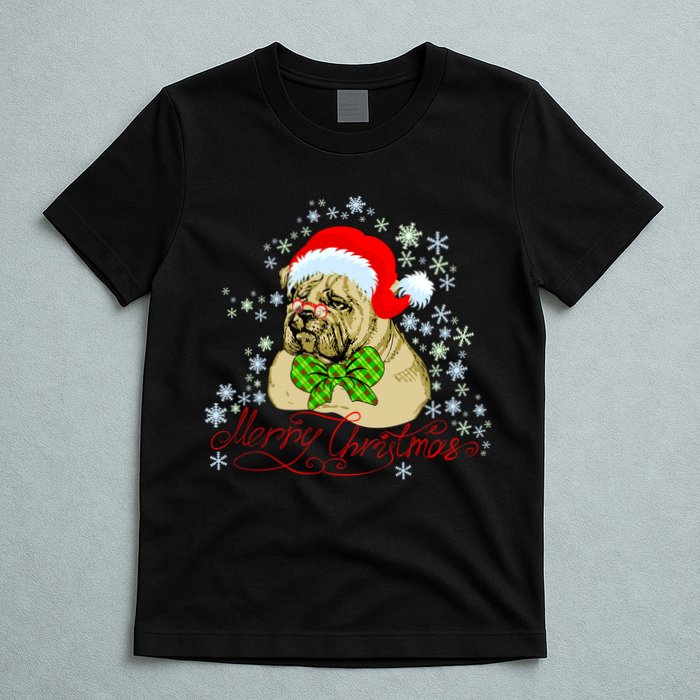 Merry Christmas Santa Pug T-Shirt