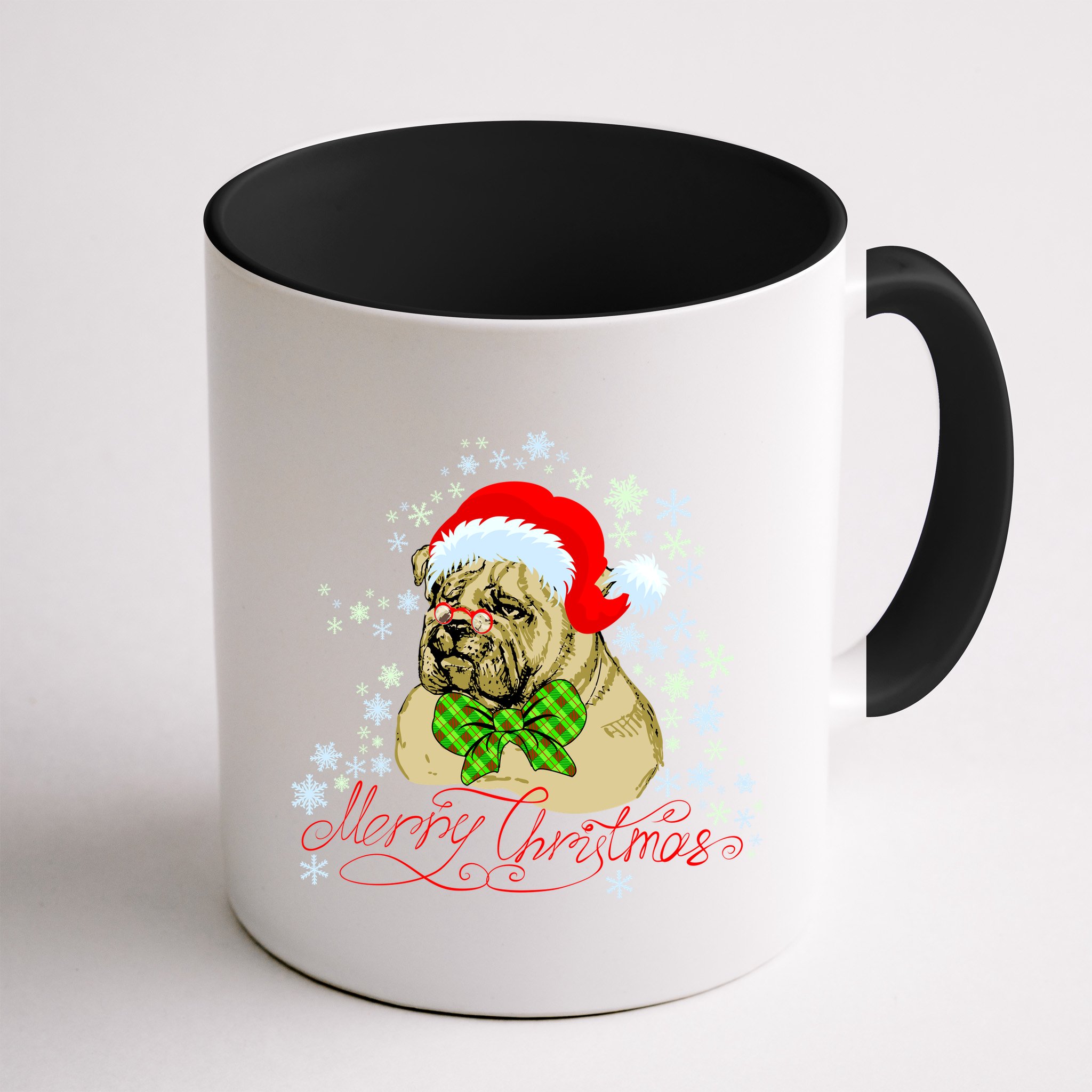 Merry Christmas Santa Pug Mug