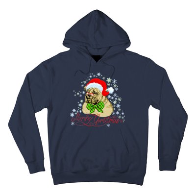 Merry Christmas Santa Pug Hoodie